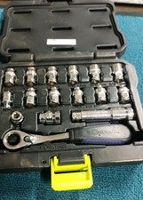 Conjunto de soquete Kobalt 1/4 polegadas unidade 16 peças acesso extremo SAE métrico  comprar usado  Enviando para Brazil