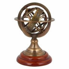 Brass artillery globe d'occasion  Expédié en Belgium