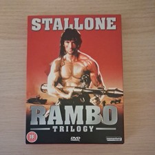 Rambo trilogy vgc for sale  ROSS-ON-WYE