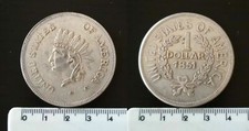 Dollaro usa 1851 usato  San Dona di Piave