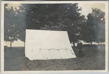White canvas camping for sale  Northampton