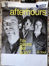 Afterhours poster manifesto usato  Potenza Picena