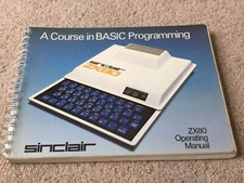Sinclair zx80 operating for sale  SWINDON