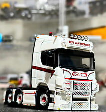 Modelos de caminhão Scania R highline CR20H 6x2 direção dupla "Van Merode Transport" WSI comprar usado  Enviando para Brazil