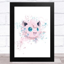 Arte de parede infantil Jiggly Puff Splatter Art impressão comprar usado  Enviando para Brazil