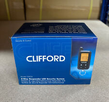 ALARME DE CARRO BLOQUEIO CENTRAL SEGURANÇA SENSOR DE CHOQUE REMOTO BIDIRECIONAL SIRENE CLIFFORD 3305X comprar usado  Enviando para Brazil
