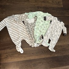 Pijama Carter's Simple Joys 0-3 meses unissex lã footie dormentes comprar usado  Enviando para Brazil