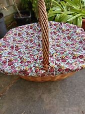 Retro wicker shopping for sale  LOWESTOFT