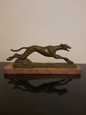 Bronze greyhound dog for sale  Shipping to Ireland