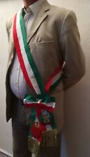 Fascia sindaco nastro usato  Vilminore di Scalve