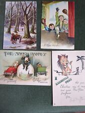 Four vintage christmas for sale  ST. HELENS