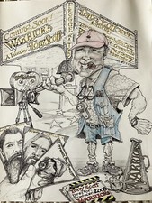 Usado, Desenho caricatura original do diretor/produtor Tony Scott de Film Warriors 2005 comprar usado  Enviando para Brazil