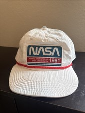 Nasa white snapback for sale  San Antonio