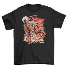 Spaghetti Kaiju Attack - Camiseta engraçada Inception! Unleash the Noodle Monster on comprar usado  Enviando para Brazil