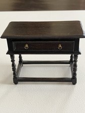 Usado, Mesa lateral Artisan Norman Jones Tudor uma gaveta escala 1:12 comprar usado  Enviando para Brazil