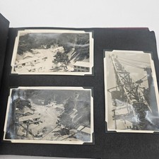 Álbum de fotos vintage 64 fotos BW equipamentos de construção locais barragem mineração pedreira  comprar usado  Enviando para Brazil