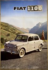 Fiat 1100 poster usato  Torino