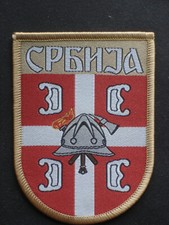 Serbie.2006.pompiers.patch ves d'occasion  Toulouse-