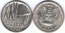 10zl XXV Lat RWPG 1968 25 J. Żołnierze - XXV Lat Ludowego Wojska Polskiego TOP na sprzedaż  Wysyłka do Poland