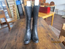 Clarks black leather for sale  ABINGDON