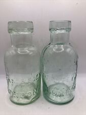 Old aqua glass for sale  BARNSLEY