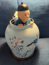 Tintin milou potiche d'occasion  Saint-Donat-sur-l'Herbasse