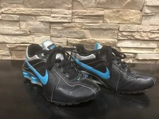 Nike Shox Conundrum 407989-005 - Preto/azul cloro feminino tamanho 6 juvenil tamanho 4, usado comprar usado  Enviando para Brazil