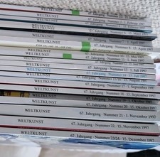 19x zeitschrift weltkunst gebraucht kaufen  Waldkraiburg