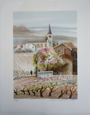 Lithographies originales arche d'occasion  Denicé