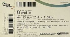 Blondie birmingham original for sale  GUILDFORD