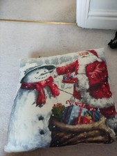 Medium christmas cushion for sale  RUGBY