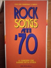 Rock songs anni usato  Pogno