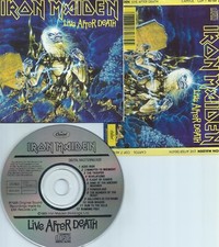 IRON MAIDEN-LIVE AFTER DEATH-85-USA-CAPITOL  RECORDS CDP 746186 2 DIDX 940-CD-M- comprar usado  Enviando para Brazil