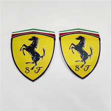 Conjunto de emblema emblema escudo Califórnia para Ferrari 360 365 430 458 488 612 comprar usado  Enviando para Brazil
