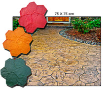 Stampo pavimenti stampato usato  Rocca di Neto