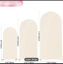 Beige freestanding wedding for sale  Garland