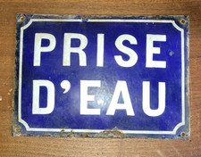 Plaque emaillee ancienne d'occasion  Champagne-Mouton
