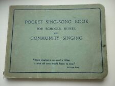 Vintage pocket sing for sale  UK