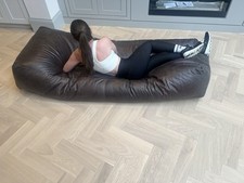 Long brown leather for sale  LONDON
