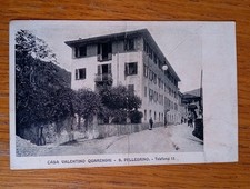 SAN PELLEGRINO TERME BERGAMO 1919 ANIMATA CASA VALENTINO QUARENGHI TEN. ALPINI  comprar usado  Enviando para Brazil