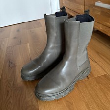 Lederstiefel herren dunkelgrü gebraucht kaufen  Schneverdingen