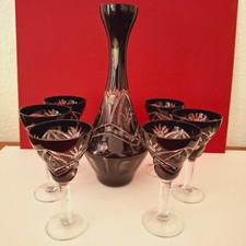 Bömisches glas likörset gebraucht kaufen  Berlin