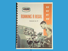 Leblond running regal for sale  Goddard