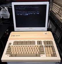 Computadora personal Fujitsu FM-NUEVA 7 vintage retro probada Japón segunda mano  Embacar hacia Mexico