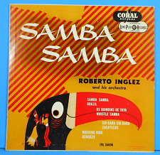 ROBERTO INGLEZ SAMBA SAMBA LP 10" 1951 RARE LATIN JAZZ NICE CONDITION! VG/VG++!! comprar usado  Enviando para Brazil
