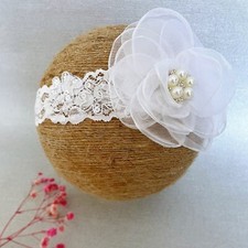 Christening headband baptism for sale  Shipping to Ireland