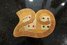 Vintage wood cribbage for sale  Battle Creek