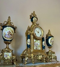 Superb clock garniture for sale  LONDON