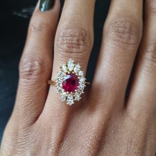 Gorgeous ruby diamond for sale  WOKINGHAM