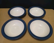 4 x Denby Boston Blue Miska na płatki 7,25 cala Świetny stan na sprzedaż  Wysyłka do Poland